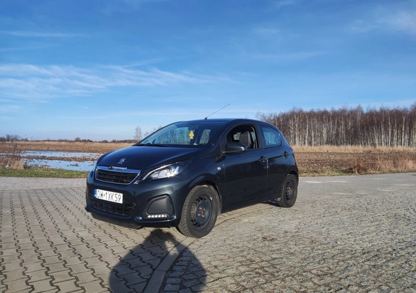 Peugeot 108 cena 30500 przebieg: 122000, rok produkcji 2017 z Wrocław małe 56